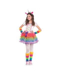 Dress up set Rainbow Unicorn, 4-6 years old