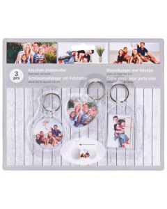 Jouet-Plus Cadre photo porte-clés, 3pcs