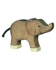 Figurine Holztiger Eléphant petit trompe haute 2