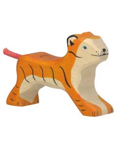 Figurine Holztiger Tigre petit marchant