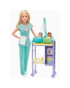 Barbie Pediatrician Dolls and Playset