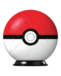 Ravensburger - Puzzle 3D Pokémon Poké ball 55 pièces