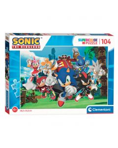 Clementoni Puzzle Sonic 104 pièces