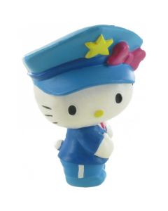 Figurine Hello Kitty policière