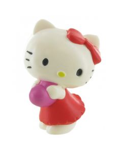Figurine Hello Kitty avec un coeur