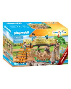 Playmobil Family Fun 71192 Espace des lions