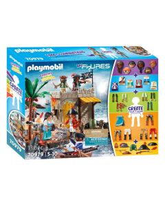 Playmobil Figures 70979 Ilôt des pirate