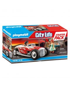 Playmobil City Life 71078 Voiture vintage avec couple