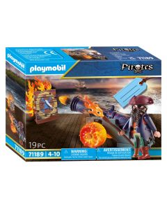 Playmobil Pirates 71189 Pirate et canon de feu