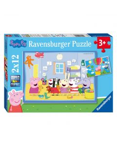 Ravensburger - The Adventures of Peppa Pig Jigsaw Puzzle, 12pcs. 55746