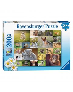 Ravensburger Puzzle Cute Baby Animals, 200pcs. XXL 133536