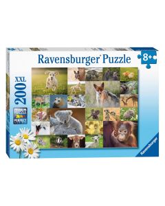 Ravensburger Puzzle Cute Baby Animals, 200pcs. XXL 133536