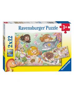 Ravensburger Puzzle Little Fairies and Mermaids, 2x12st. 56637