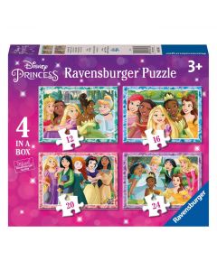 Ravensburger Puzzles Disney Princess, 4in1 31566