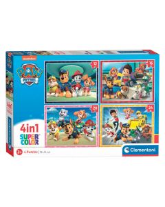 Clementoni Puzzles PAW Patrol, 4in1 21513