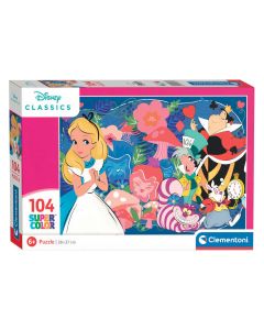 Clementoni Jigsaw puzzle Disney - Alice in Wonderland, 104st. 25748