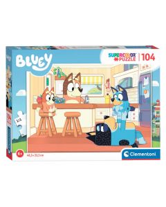 Clementoni Jigsaw Puzzle - Bluey in the Kitchen, 104st. 27169