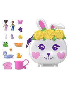 Mattel - Polly Pocket Flower Garden Playset HKV36