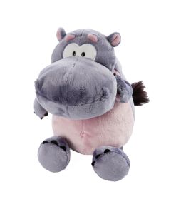Nici Wild Friends Plush Soft Toy Hippo DJ Nilbert, 35cm 1047968