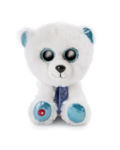 Nici Glubschis Plush Soft Toy Winter Polar Bear Benjie, 15cm 1046955