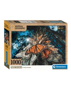 Clementoni Jigsaw Puzzle National Geographics - Butterfly, 1000 pcs. 39732