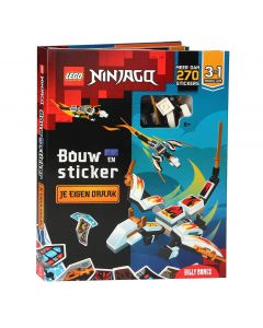 Lego - LEGO Ninjago Build & Sticker your own Dragon 3in1 Models 9789030508557