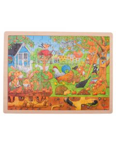 Wooden Puzzle - Life in the Garden