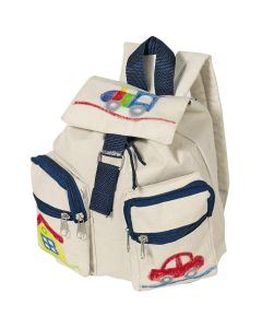 Color your own Backpack Blue