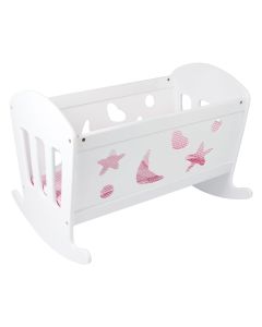 Wooden Doll Cradle