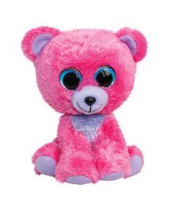 Lumo Stars Plush - Bear Raspberry, 15cm