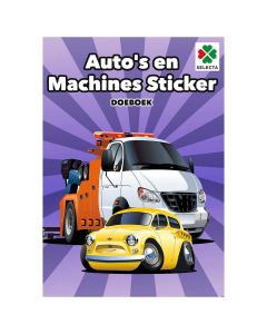 Cars and Machines Sticker Book