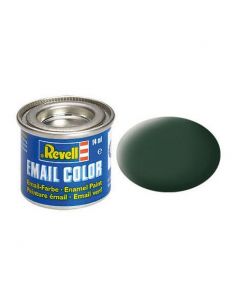 Revell enamel paint # 68-dark green, Matt