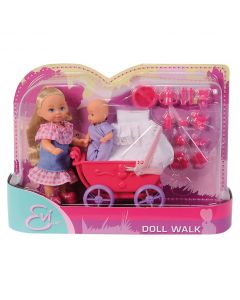 Evi Love Doll Walk Pink