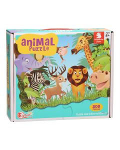 Happy Animals Jigsaw Puzzle XL, 208pcs.