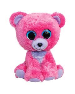 Lumo Stars Plush - Bear Raspberry, 24cm