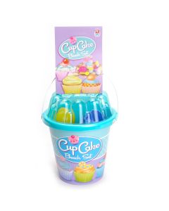 Jouet-Plus Seau de plage Cup Cake bleu