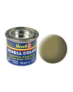 Revell enamel paint # 42-olive yellow, Mat