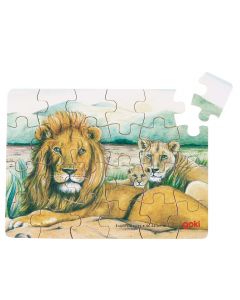 Mini-puzzle animaux sauvages modèle aléatoire