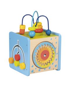 Activity cube with Spiral