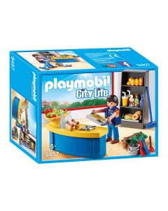 Playmobil City Life 9457 Surveillant avec boutique