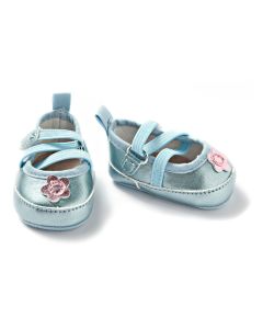 Dolls Ballet flats with Flexible Laces-blue, 38-45 cm