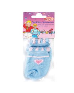 Doll socks-blue, 35-46 cm