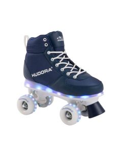 Hudora Roller skates Blue with LED, size 31-32