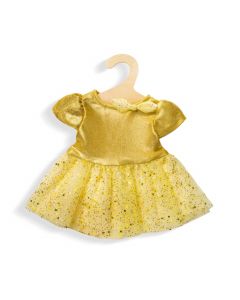 Doll Dress Gold, 28-35 cm