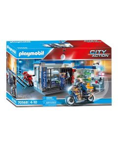Playmobil City Action 70568 Poste de police et cambrioleur