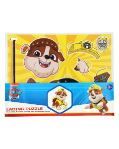 Lacing Puzzle Paw Patrol - Rubble