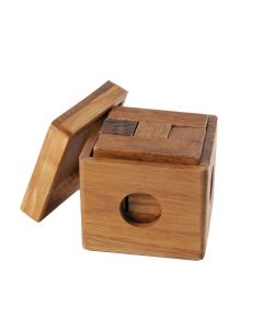 Jouet-Plus Rubik's Cube en bois avec son étui 