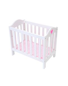 Jouet-Plus Lit de poupée en bois ajustable