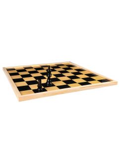Jouet-Plus Jeu d'échecs et damier en bois, modèle aléatoire 170481