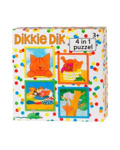 Dikkie Dik Puzzle, 4in1